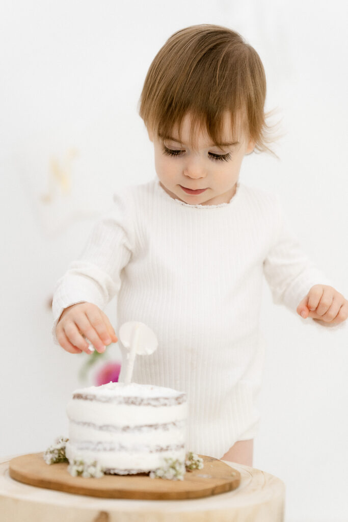 Photo d'anniversaire d'un bébé à Reims